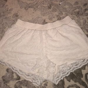 Hollister Lace Shorts NWOT